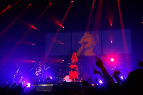 aiko「Love Like Rock vol.7」東京・Zepp Tokyo公演の様子。（撮影：岡田貴之）