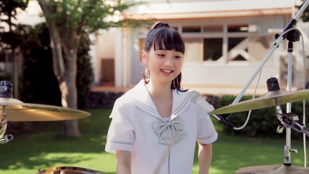 Le Lien「がんばりDoki」ミュージックビデオのワンシーン。