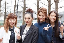 E-girls「E-girlsを真面目に考える会議」第1話の収録の様子。(c)2015 TV TOKYO
