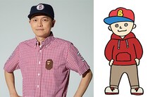 Bose（スチャダラパー）本人と「出番ですよ！オニギリズ」ゲストキャラクターのBose。 (c)映画・チャンネルNECO