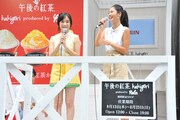 「午後の紅茶 kakigori produced by yelo」オープニングセレモニーの様子。