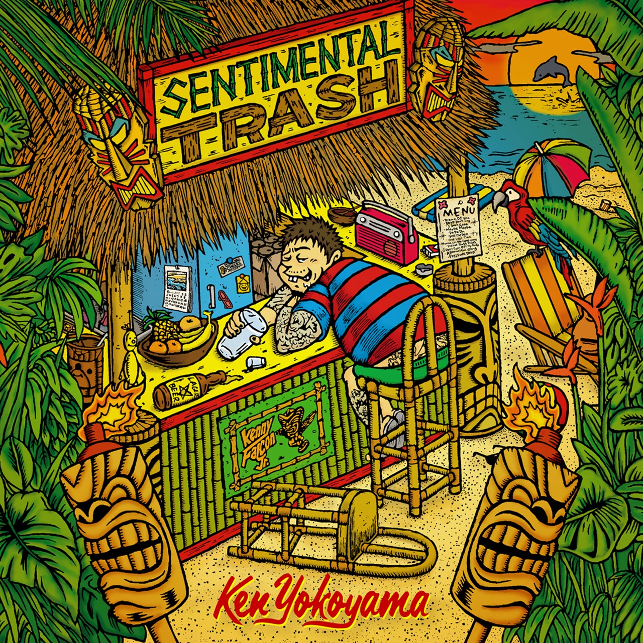 Ken Yokoyama「Sentimental Trash」ジャケット