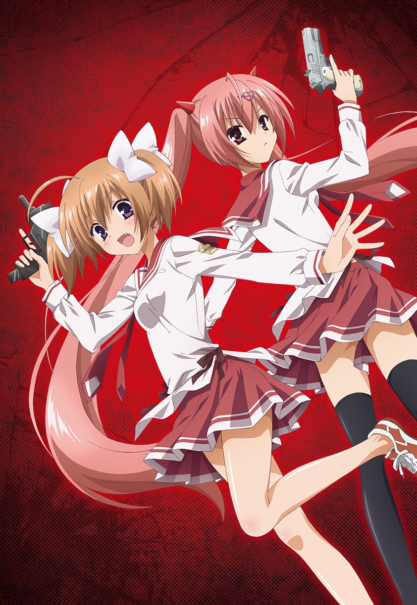 「緋弾のアリアAA」キービジュアル (c)2015 赤松中学・KADOKAWA刊/ProjectAA