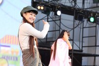 道頓堀歌劇団の根岸可蓮。（撮影：笹森健一）