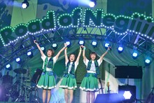 「Negicco at 日比谷野外音楽堂 Road of Negiiiiii ～Negicco One Man Show～ 2015 Summer」の様子。