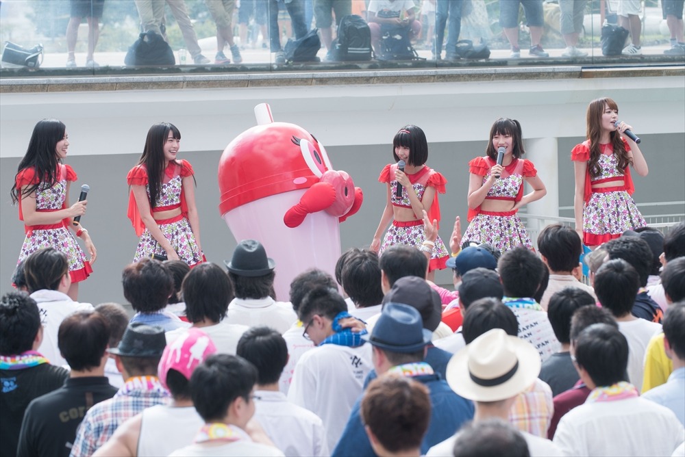 くらっちゅくんと夢みるアドレセンス。（撮影：稲垣謙一）