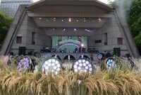 「Negicco at 日比谷野外音楽堂 Road of Negiiiiii ～Negicco One Man Show～ 2015 Summer」リハーサルの様子。