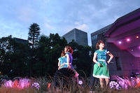 「Negicco at 日比谷野外音楽堂 Road of Negiiiiii ～Negicco One Man Show～ 2015 Summer」の様子。