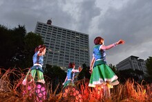 「Negicco at 日比谷野外音楽堂 Road of Negiiiiii ～Negicco One Man Show～ 2015 Summer」の様子。