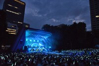 「Negicco at 日比谷野外音楽堂 Road of Negiiiiii ～Negicco One Man Show～ 2015 Summer」の様子。