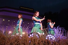 「Negicco at 日比谷野外音楽堂 Road of Negiiiiii ～Negicco One Man Show～ 2015 Summer」の様子。