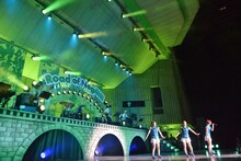 「Negicco at 日比谷野外音楽堂 Road of Negiiiiii ～Negicco One Man Show～ 2015 Summer」の様子。