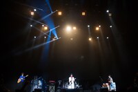 「SUMMER SONIC 2015」出演時のRADWIMPS。（撮影：植本一子）