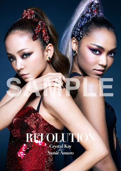 Crystal Kay feat. 安室奈美恵「REVOLUTION」購入者先着特典ポスター