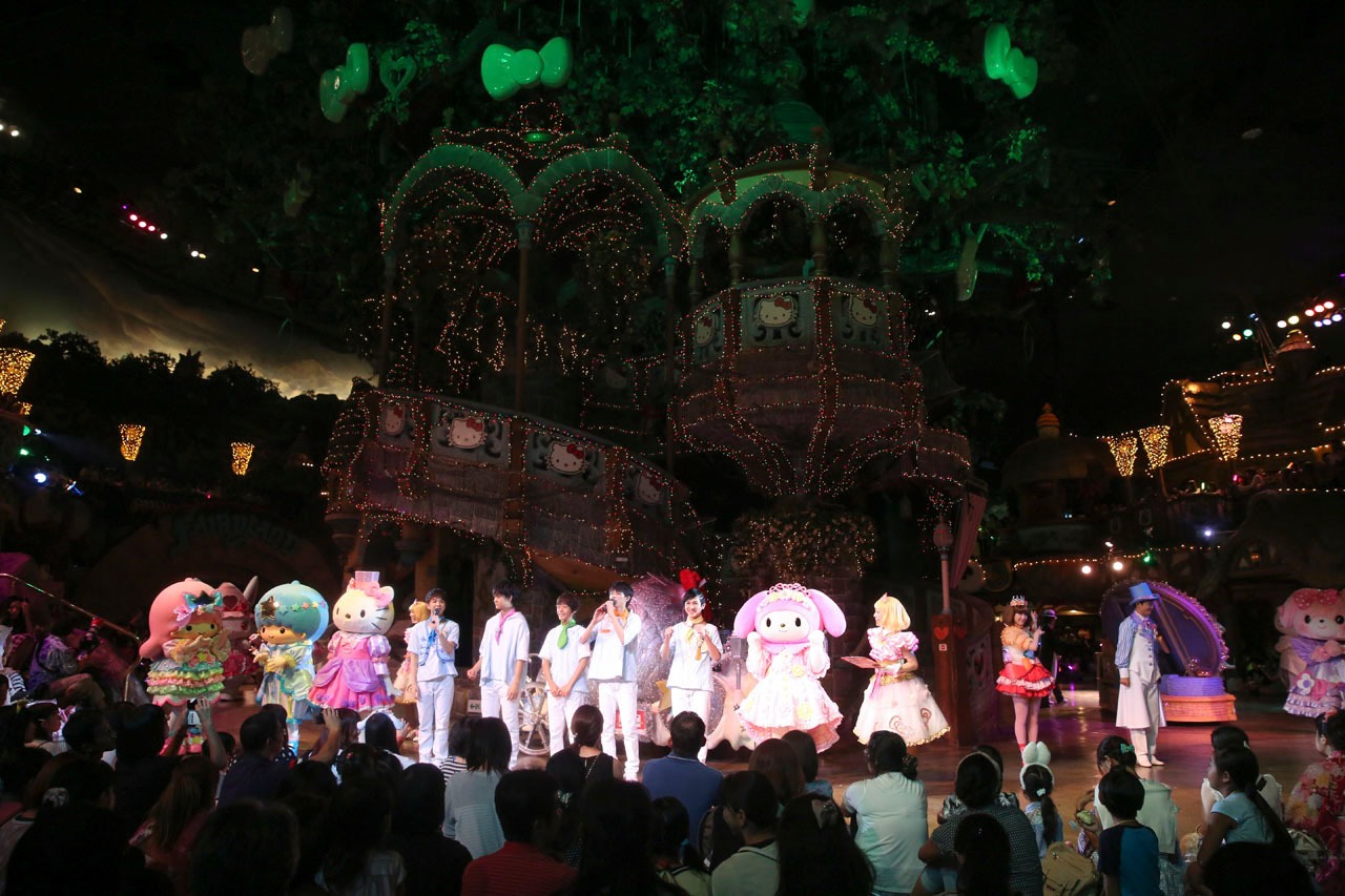 パレードに登場したM!LK。（撮影：笹森健一）(c)2015 SANRIO CO., LTD.
