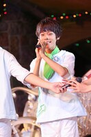 山崎悠稀（撮影：笹森健一）(c)2015 SANRIO CO., LTD.