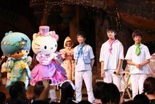 パレードに登場したM!LK。（撮影：笹森健一）(c)2015 SANRIO CO., LTD.