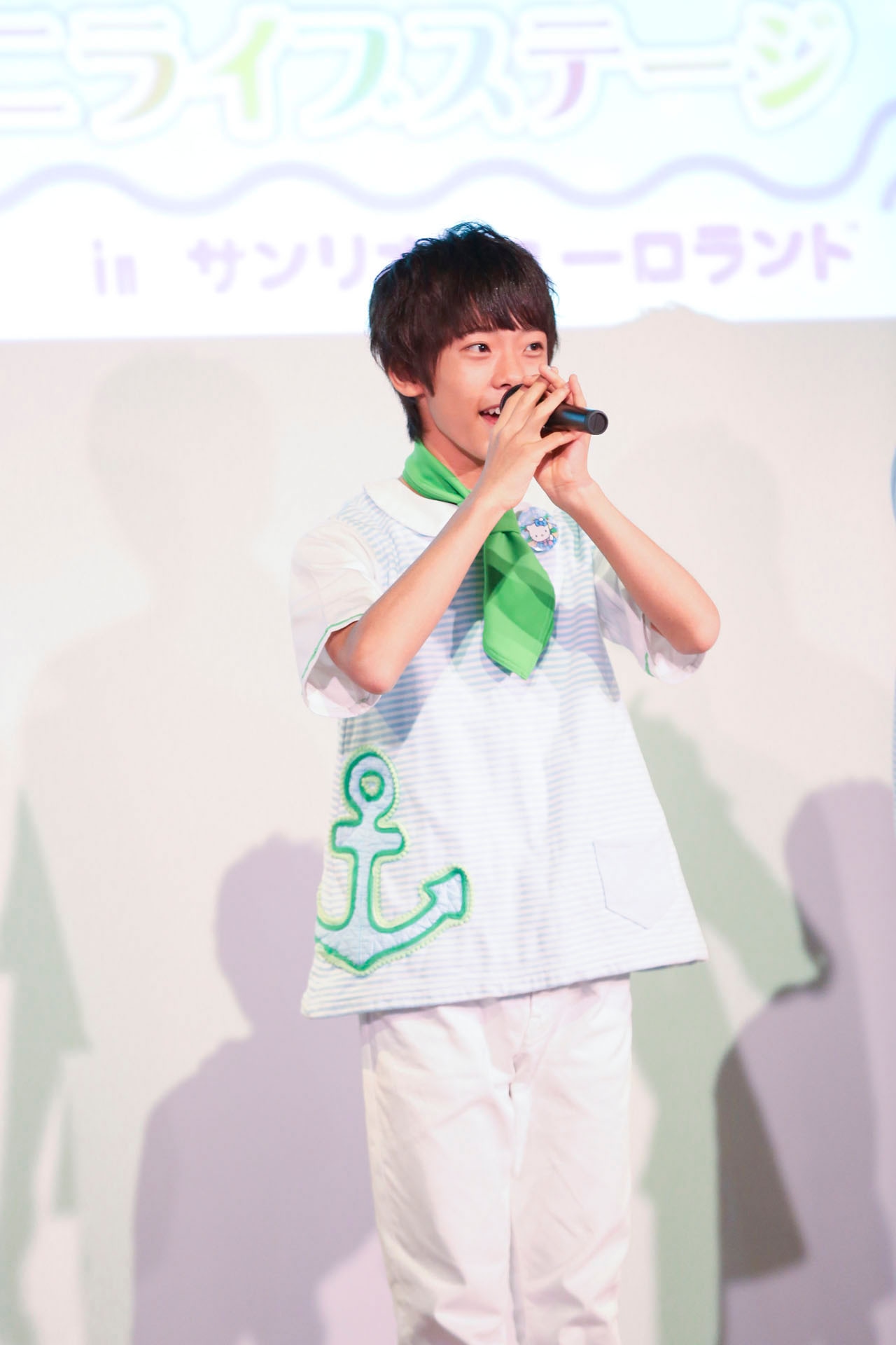 山崎悠稀（撮影：笹森健一）(c)2015 SANRIO CO., LTD.