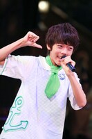 山崎悠稀（撮影：笹森健一）(c)2015 SANRIO CO., LTD.