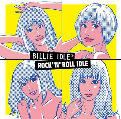 BILLIE IDLE「ROCK "N" ROLL IDLE」ジャケット