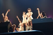 モーニング娘。'15によるライブ前のリハーサルの様子。