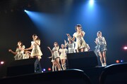 モーニング娘。'15によるライブ前のリハーサルの様子。