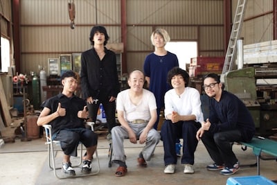 Suck a Stew Dryと温水洋一。