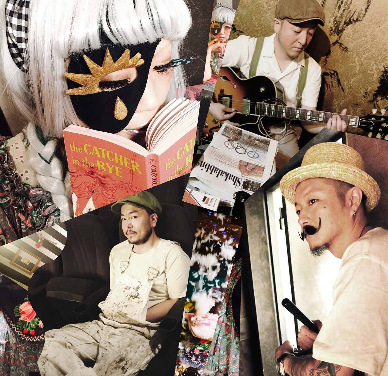 SHAKALABBITS、DIYで作り上げた「神ノ街シアター」MV