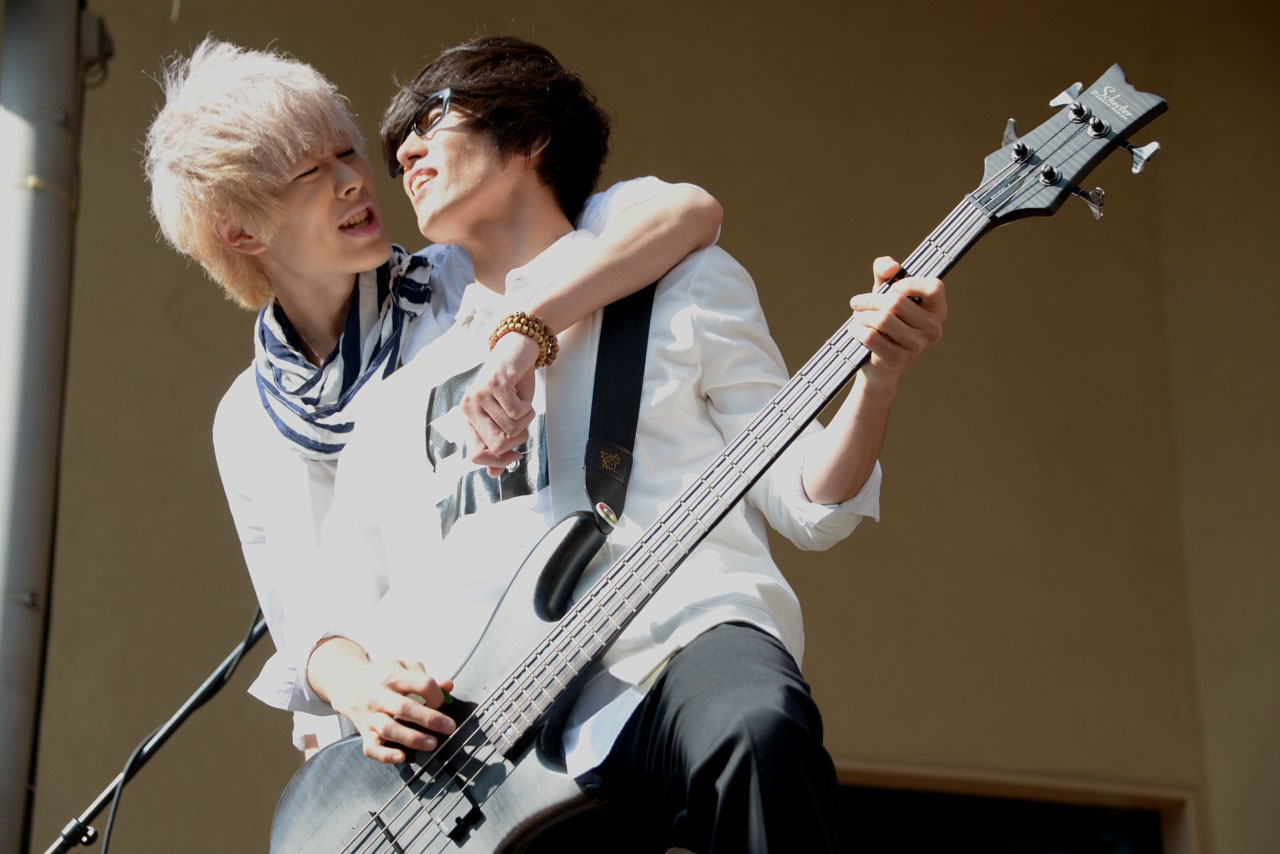 HIROKIとHAMA。