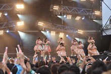 私立恵比寿中学「エビ中 夏のファミリー遠足 略してファミえん in 長岡2015」の様子。