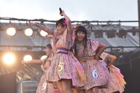 私立恵比寿中学「エビ中 夏のファミリー遠足 略してファミえん in 長岡2015」の様子。
