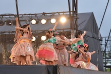 私立恵比寿中学「エビ中 夏のファミリー遠足 略してファミえん in 長岡2015」の様子。