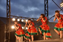 私立恵比寿中学「エビ中 夏のファミリー遠足 略してファミえん in 長岡2015」の様子。