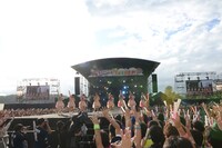 私立恵比寿中学「エビ中 夏のファミリー遠足 略してファミえん in 長岡2015」の様子。