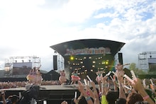 私立恵比寿中学「エビ中 夏のファミリー遠足 略してファミえん in 長岡2015」の様子。