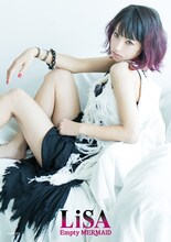 LiSA「Empty MERMAiD」完全数量生産限定盤ジャケット
