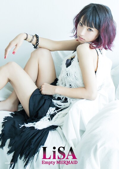 LiSA「Empty MERMAiD」完全数量生産限定盤ジャケット