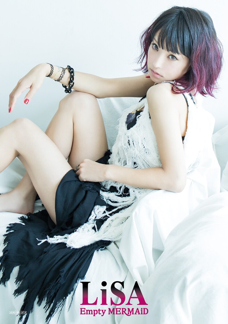LiSA「Empty MERMAiD」完全数量生産限定盤ジャケット