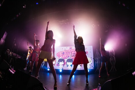 東京・LIQUIDROOM公演の様子。(写真提供:ドリーミュージック)