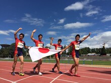 「第21回世界マスターズ陸上」に出場した武井壮。