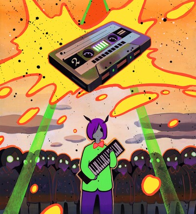 ハジメタル「SUPER SOLO 2」ジャケット