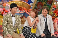 左から東貴博、鈴木奈々、堀内孝雄。(c)日本テレビ