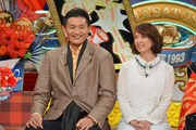 左から貴乃花親方、花田景子。(c)日本テレビ
