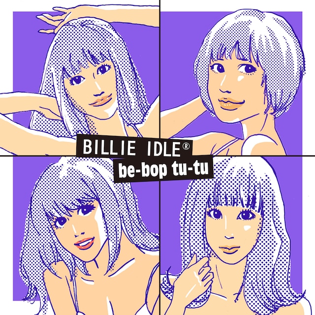BILLIE IDLE「be-bop tu-tu」配信ジャケット
