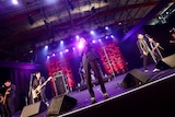 「JOIN ALIVE 2015」出演時のPOTSHOT。(撮影:柴田恵理)