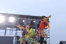 チームしゃちほこ「しゃちサマ2015」の様子。