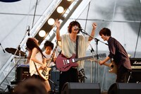 赤色のグリッター