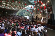 「吉田山田祭り2015～ホロリもあるよ～」の様子。（提供：ポニーキャニオン）