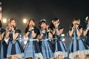 乃木坂46「真夏の全国ツアー2015」東京・明治神宮野球場での8月31日公演の様子。