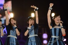 乃木坂46「真夏の全国ツアー2015」東京・明治神宮野球場での8月31日公演の様子。